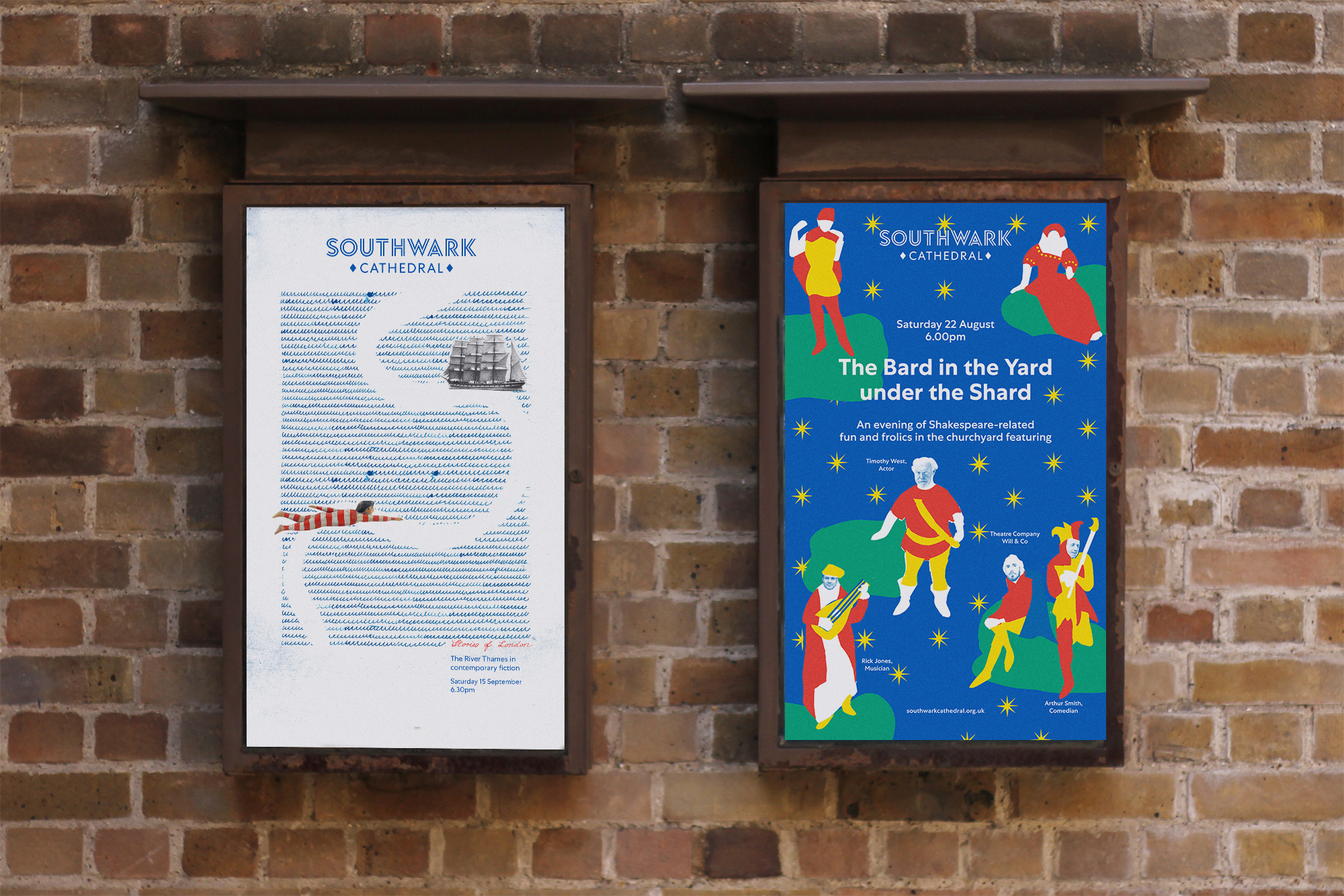 Posters for Southwark Cathedral